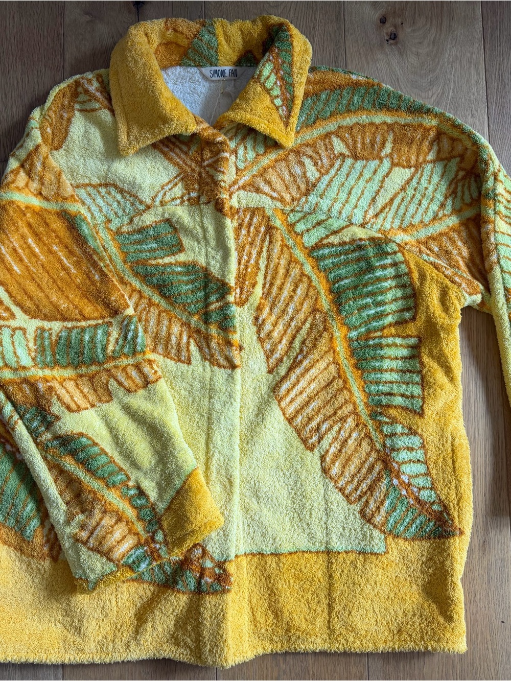 Vintage Hermes Terry Towel Jacket